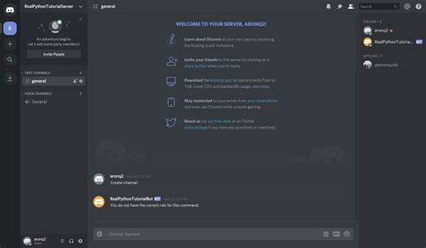 Discord Message Templates