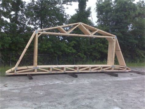 Wood webbed floor trusses up to 24″ depth and 40′ length. Trusses and Engineered Building Materials from GHK Truss ...