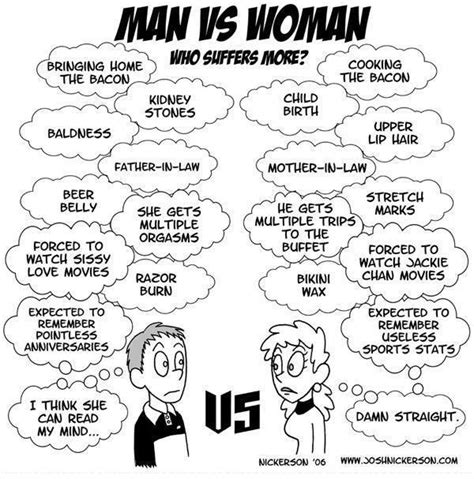Man Vs Woman Men Vs Women Men Vs Women Humor Man Vs