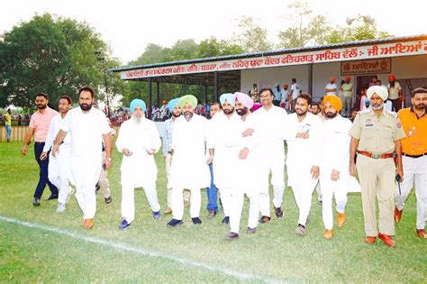 Gurpreet Singh Gp Tournament Was Organized At Village Badli Gurpreet