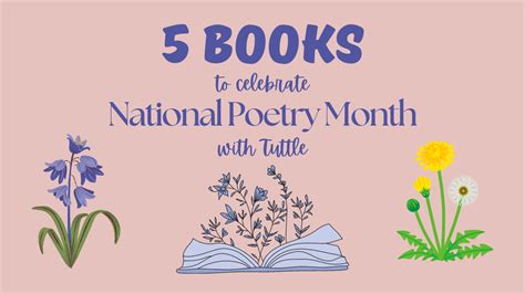 Five Books To Celebrate National Poetry Month Tuttle Publishing