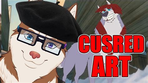 Making Cursed Furry Art On Stream Stream Highlights Youtube