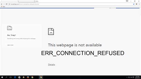 Learn New Things How To Fix Err Connection Refused In Chrome Windows