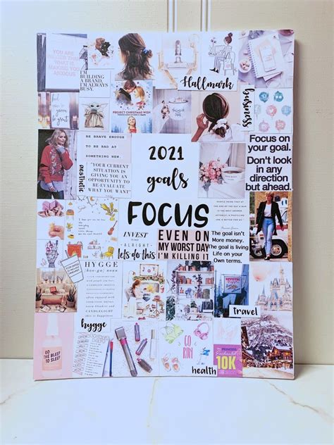 Vision Board Your 2021 Vision Board Examples Creative Vision Boards