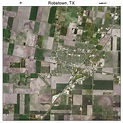 Aerial Photography Map of Robstown, TX Texas