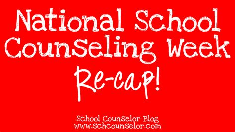 National School Counseling Week 2013 Recap Nscw13