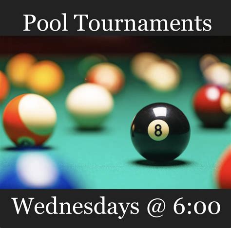 8 Ball Pool Tournament — Little River Bar And Grill