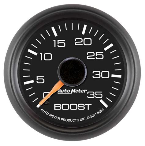 Auto Meter 8304 Boost Gauge Factory Match Chevy 0 35 Psi