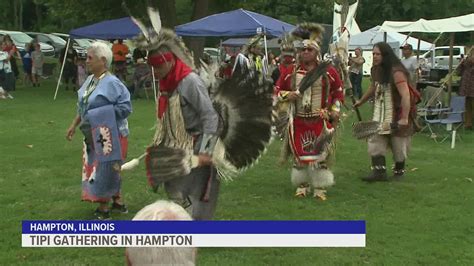 celebrating native american culture tipi gathering in hampton