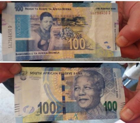 New Mandela Bank Notes Look Like R10 R20 R50 R100 R200 And R5 Coin