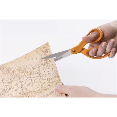 Fiskars Scissors Ambidextrous 8 In Overall Lg Straight Stainless