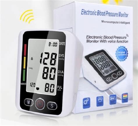 Electronic Blood Pressure Monitor With Voice Function Habari Deals