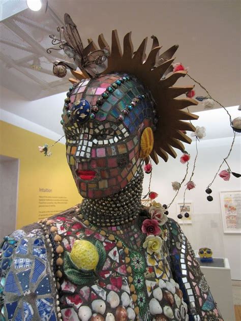 Assemblages Made From Found Objects At The Pallant House Gallery In