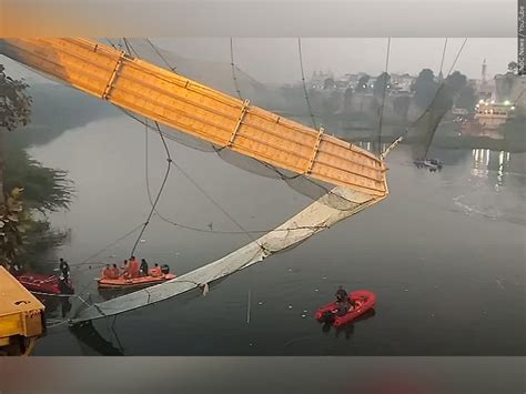 Suspension Bridge Collapse Kills At Least 133 In India Wvua 23