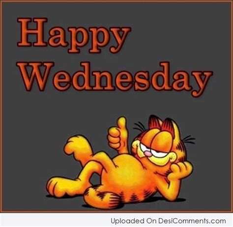 Happy Wednesday Garfield Wallpaper Cartoon Cartoon Wallpaper
