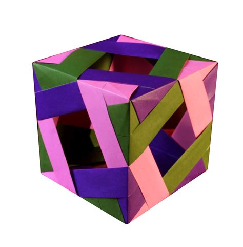 Origami Square Cube Origami