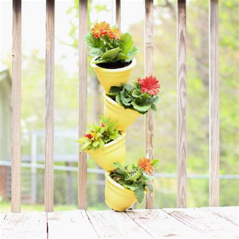 10 Amazing Flower Towers Or Tipsy Pot Planters Ideas A Cultivated Nest