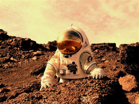An Astronaut On Mars The Planetary Society