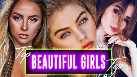 Top 10 Most Beautiful Girls In The World 2023 11 Youtube