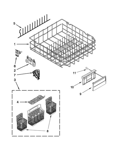 kenmore dishwasher parts diagram