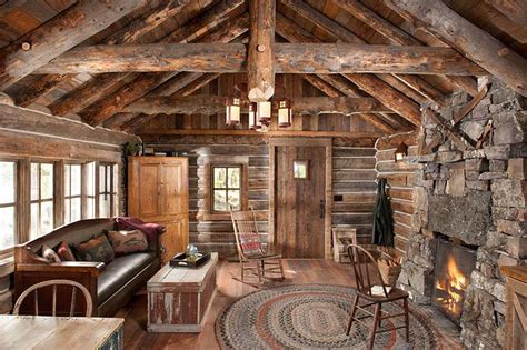 Authentic Log Cabin Exquisitely Restored To 1900s Splendor Log Cabin