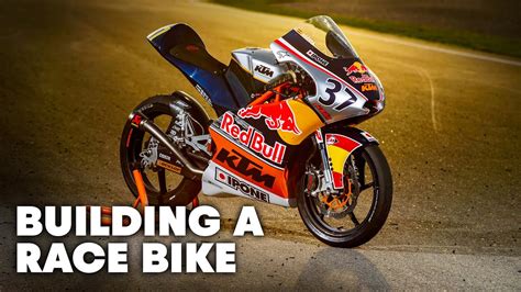 Beauty Of The Build Building The Red Bull Motogp Rookies Cup Ktm Rc