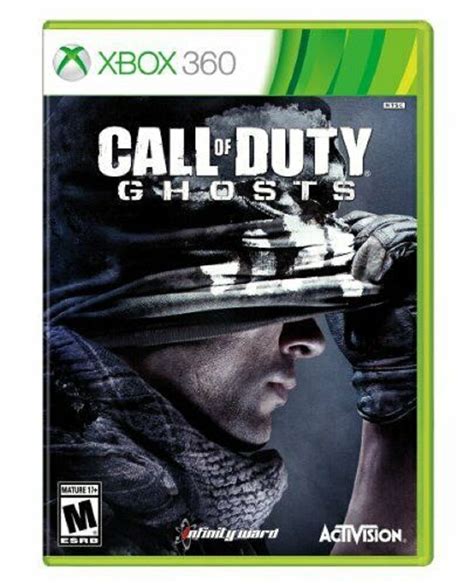 Call Of Duty Ghosts Xbox 360 2013 2 Discs Case Cover Art Very