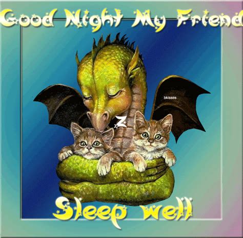 Good Night My Friend Sleep Well Bye
