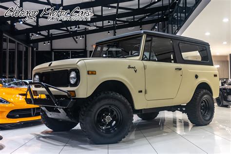 Used 1971 International Scout Removable Top Suv Fresh Restoration For