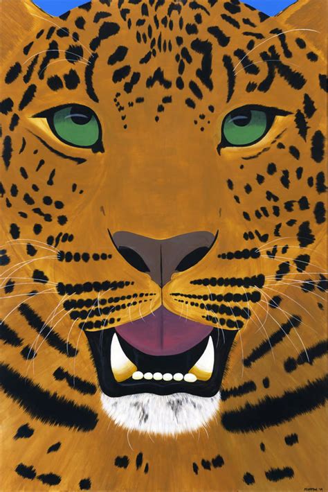 African Leopard Original Painting Etsy