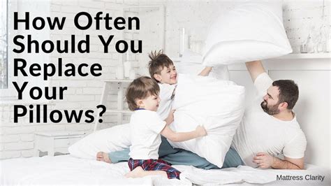 Your pillows collect dust mites and sweat on a nightly basis. How Often Should You Replace Your Pillows - Mattress Clarity