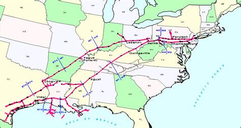 Billhustonblog Various Pipeline Maps