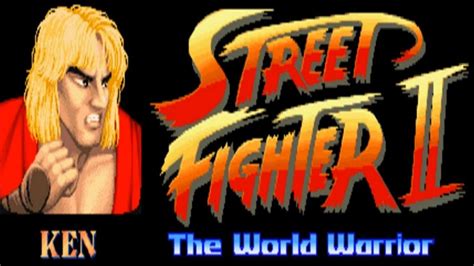 Street Fighter Ii The World Warrior Ken Arcade Rog Masters