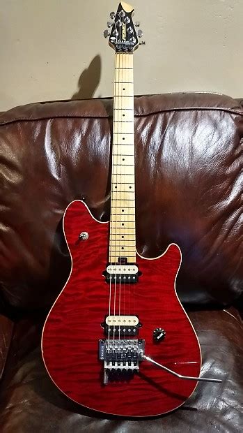 Peavey Evh Wolfgang Special Red Quilt Top Electric Guitar Reverb