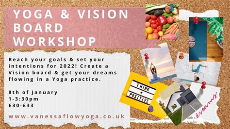 Yoga And Vision Board Workshop Vanessa Flow Yoga