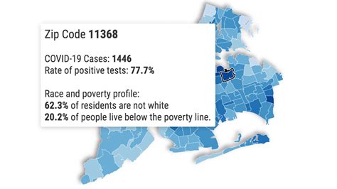 Coronavirus Nyc Check Your Zip Code For Cases Tests Race And Poverty