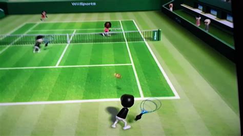 Wii Sports Tennis Gameplay YouTube