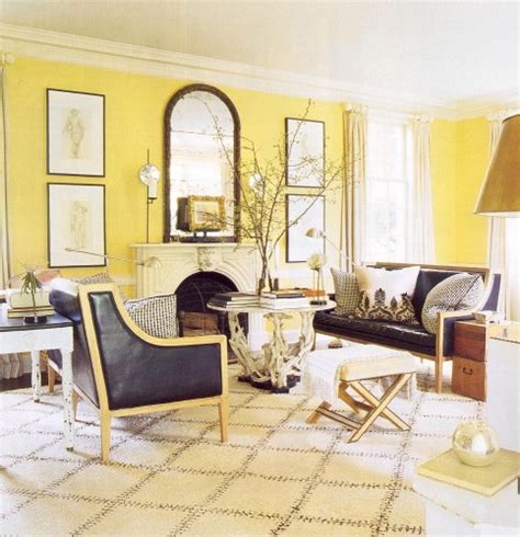 desain interior rumah minimalis nuansa kuning
