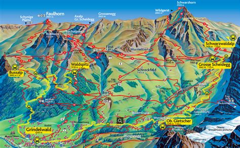 Eiger Trail Map