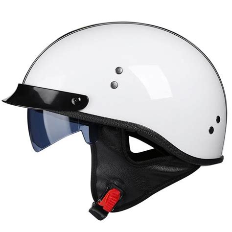 Goedkope Half Helmen Binnenzonwering Helmen Jet Retro Motorfiets Helmen