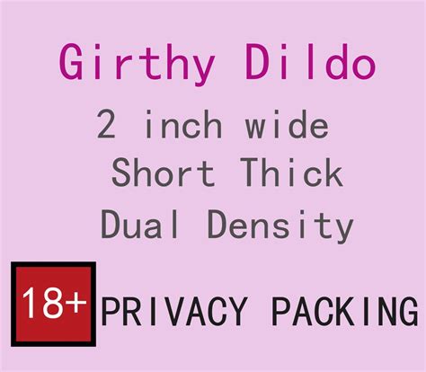 Short Thick Dildo Huge Anal Dildo Extra Girthy Dildo 2 5 Inch Etsy Australia