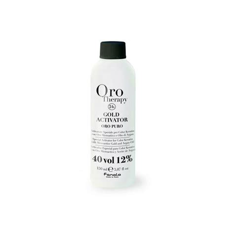 Oro Therapy Oxydant Crème Gold Activator 40 Vol 12 150 Ml à Prix Pas