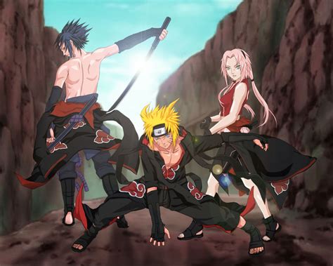 Naruto Characters Team Kakashi