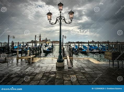 Lanterns Of Venice Stock Photo Image Of Stone Rain 122840820