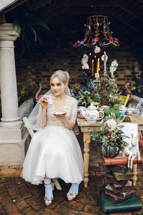 Whimsical Colourful And Fun Alice In Wonderland Wedding Inspiration