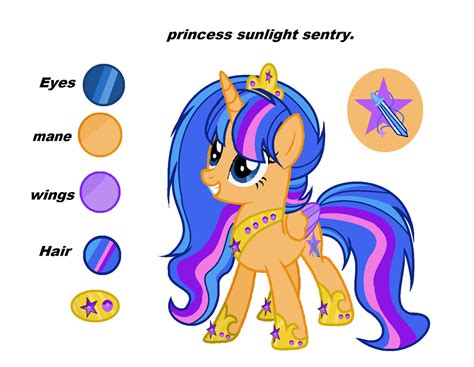 Mlp Next Gen Princess Sunlight Sentry New Style By Cvatomira On