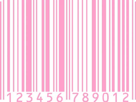 Transparent Png Barcode Codigo De Barras Color Rosa Original Size