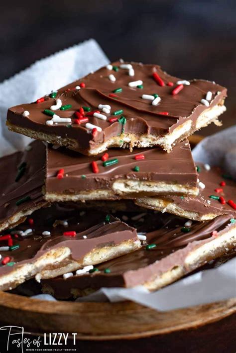 Saltine Cracker Candy Recipe Easy Saltine Toffee Aka Christmas Crack