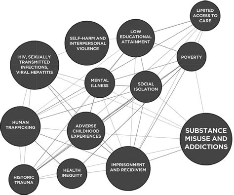 Web Of Causation Representing A Number Of The Most Challenging Us