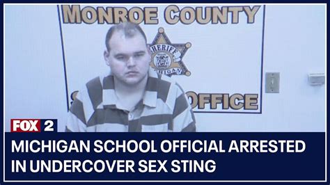 Michigan School Official Arrested In Undercover Sex Sting Youtube